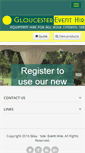 Mobile Screenshot of gloseventhire.co.uk